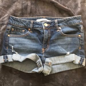 Celebrity Pink Denim Shorts